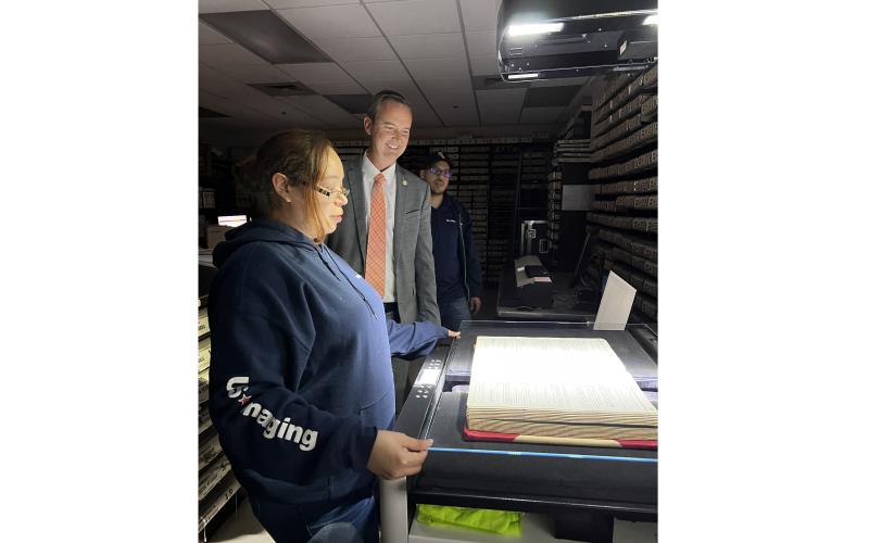 Saving the county s history: Official records being digitized Lake